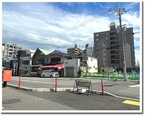 JR芦屋駅南地区予定地(空き地が増えた) JR芦屋駅南地区予定地(空き地が増えた)