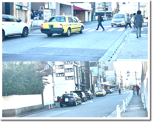 JR芦屋駅南の混雑風景 JR芦屋駅南の混雑風景